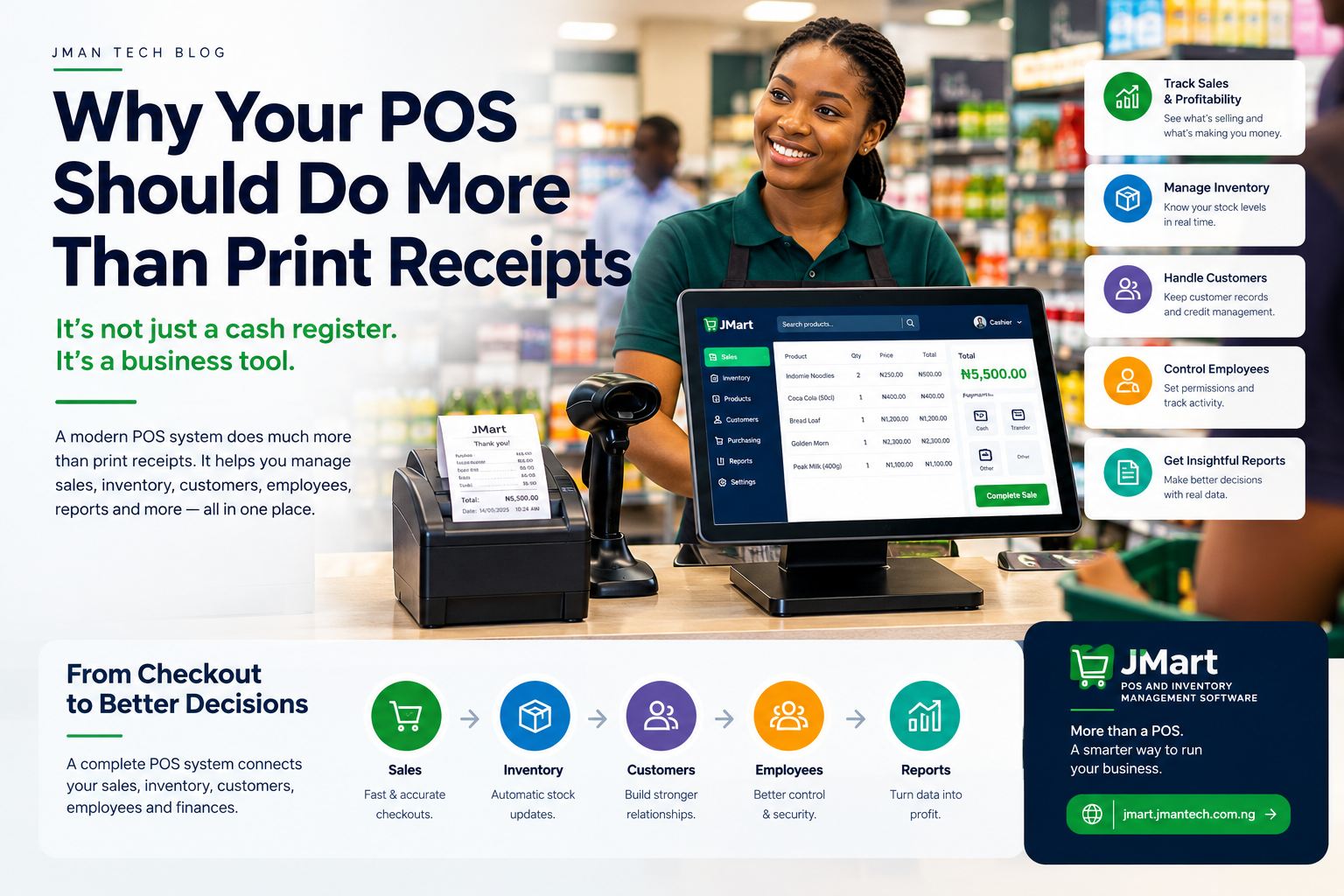 Why Your POS Should Do More Than Print Receipts